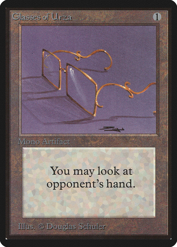 Glasses of Urza [Beta Edition] | Pegasus Games WI