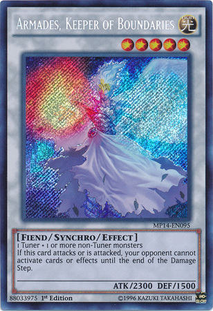 Armades, Keeper of Boundaries [MP14-EN095] Secret Rare | Pegasus Games WI