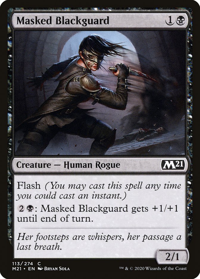 Masked Blackguard [Core Set 2021] | Pegasus Games WI