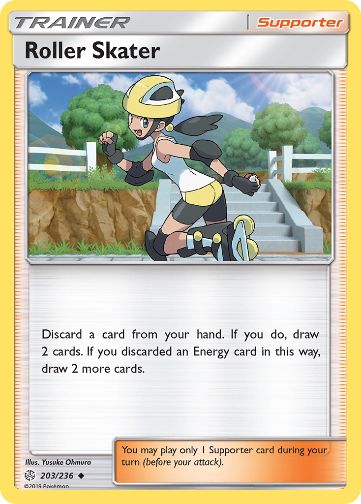 Roller Skater (203/236) [Sun & Moon: Cosmic Eclipse] | Pegasus Games WI