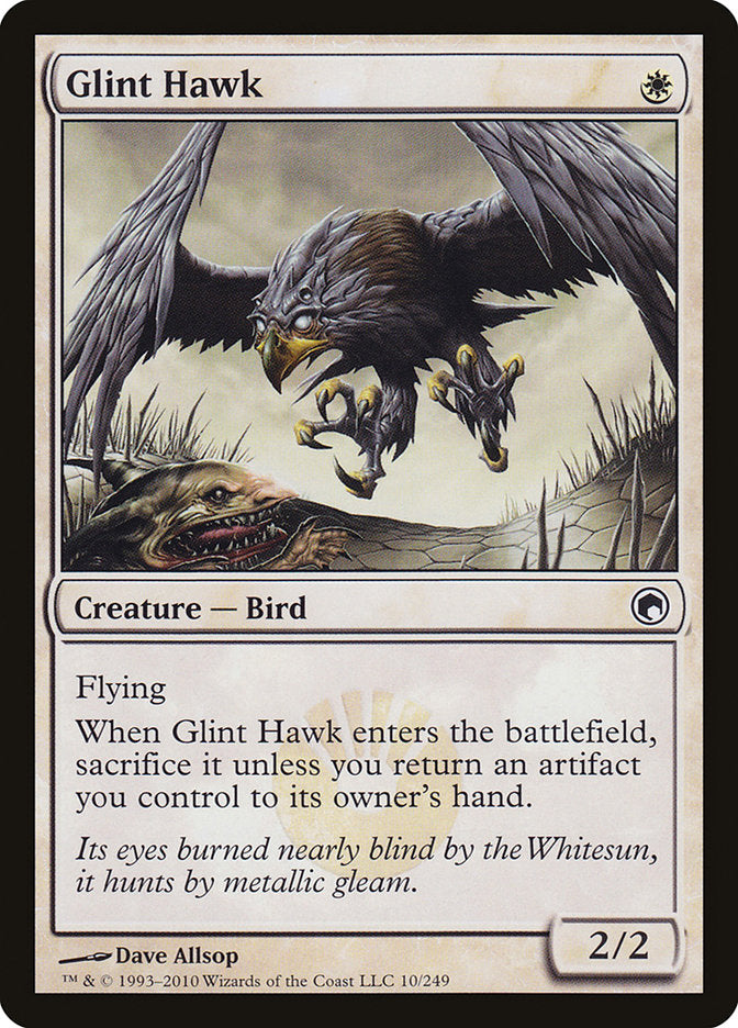 Glint Hawk [Scars of Mirrodin] | Pegasus Games WI