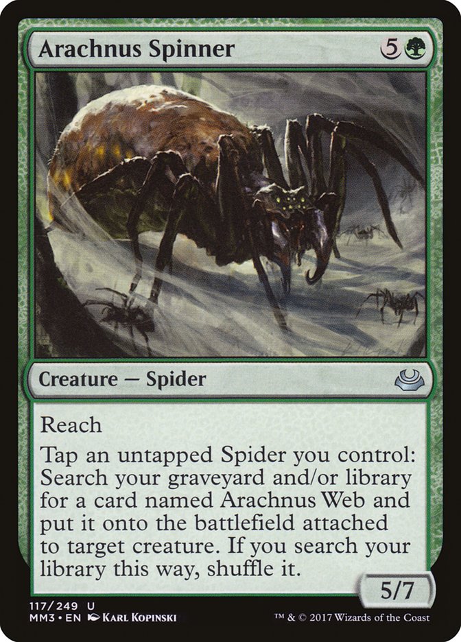 Arachnus Spinner [Modern Masters 2017] | Pegasus Games WI