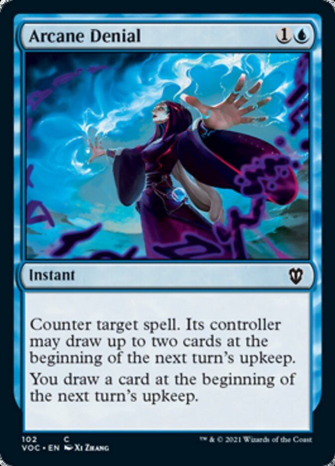 Arcane Denial [Innistrad: Crimson Vow Commander] | Pegasus Games WI