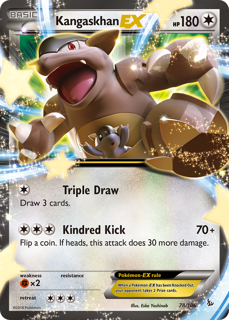 Kangaskhan EX (78/106) [XY: Flashfire] | Pegasus Games WI