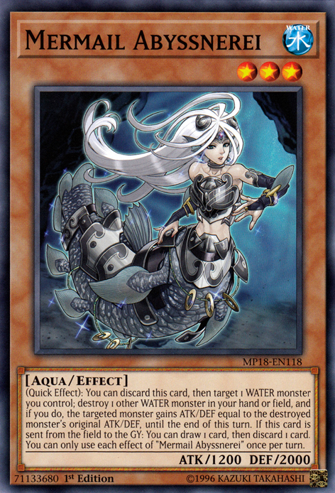Mermail Abyssnerei [MP18-EN118] Common | Pegasus Games WI