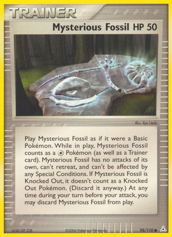 Mysterious Fossil (92/110) [EX: Holon Phantoms] | Pegasus Games WI