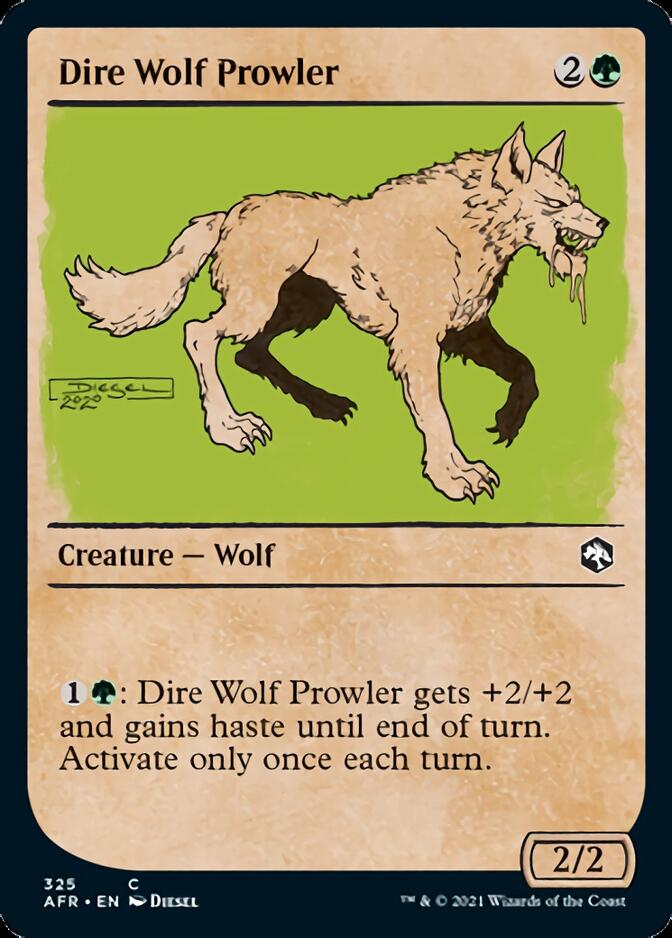 Dire Wolf Prowler (Showcase) [Dungeons & Dragons: Adventures in the Forgotten Realms] | Pegasus Games WI