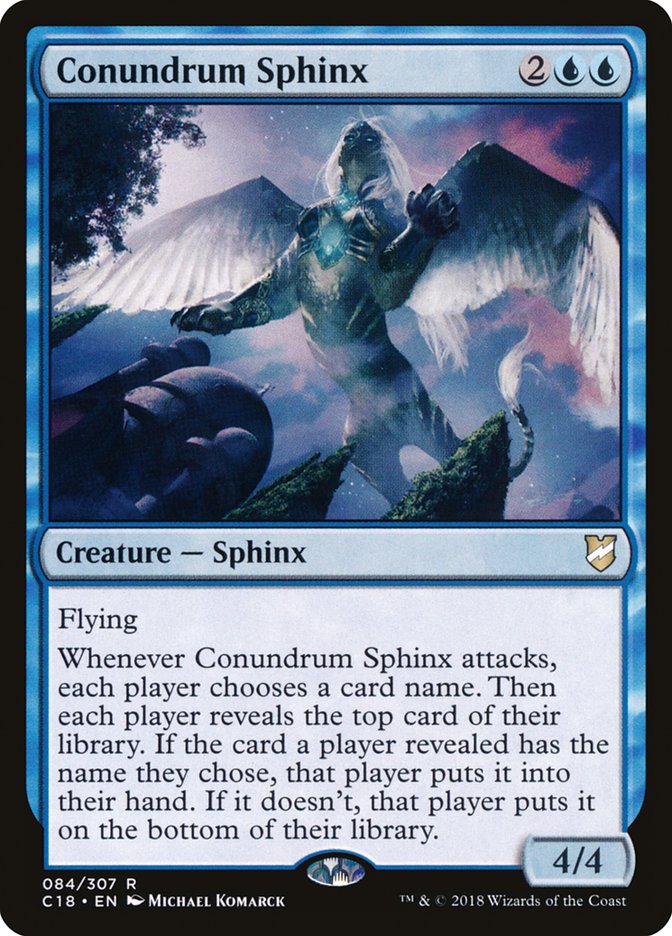 Conundrum Sphinx [Commander 2018] | Pegasus Games WI