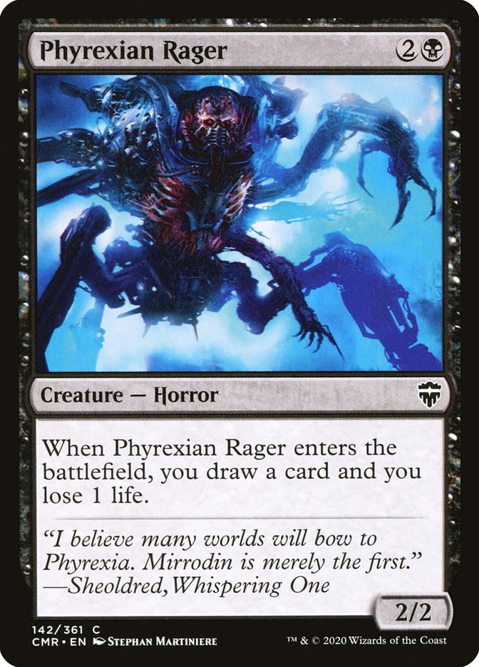 Phyrexian Rager [Commander Legends] | Pegasus Games WI