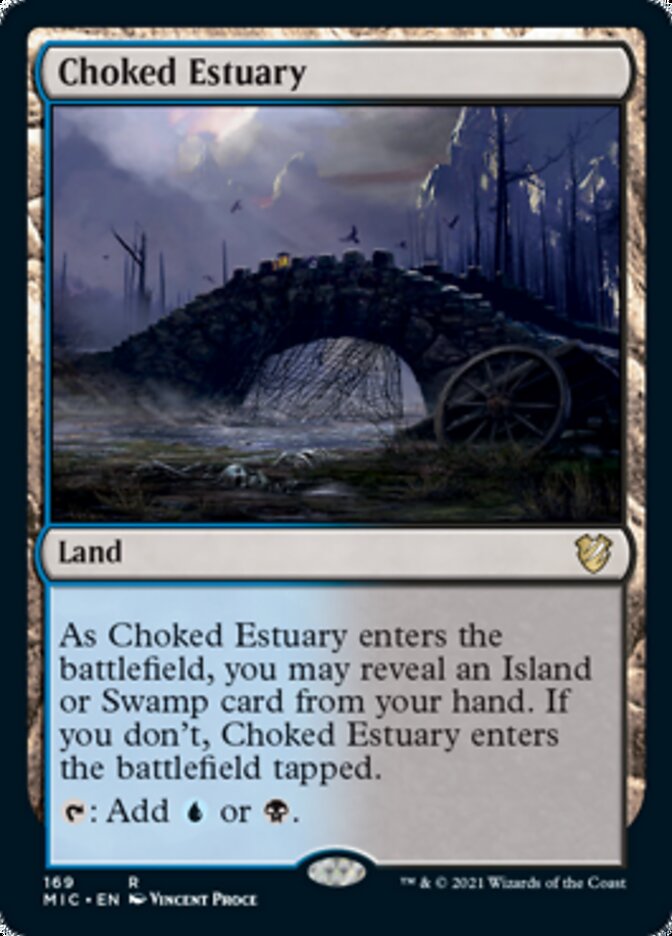 Choked Estuary [Innistrad: Midnight Hunt Commander] | Pegasus Games WI