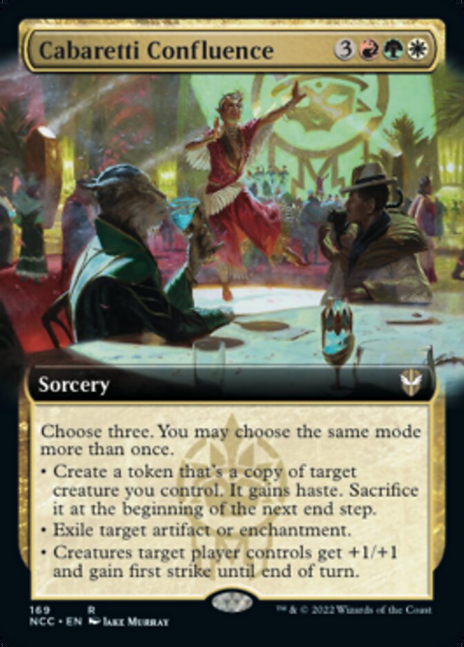 Cabaretti Confluence (Extended Art) [Streets of New Capenna Commander] | Pegasus Games WI