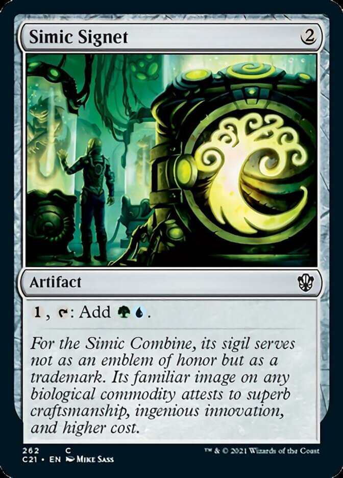 Simic Signet [Commander 2021] | Pegasus Games WI