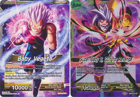 Baby Vegeta // Super Baby 2, Out for Revenge (Starter Deck Exclusive) (SD10-01) [Malicious Machinations] | Pegasus Games WI