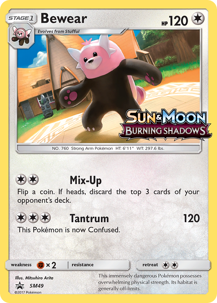 Bewear (SM49) [Sun & Moon: Black Star Promos] | Pegasus Games WI