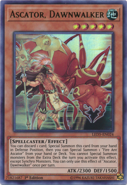 Ascator, Dawnwalker [LED5-EN024] Ultra Rare | Pegasus Games WI