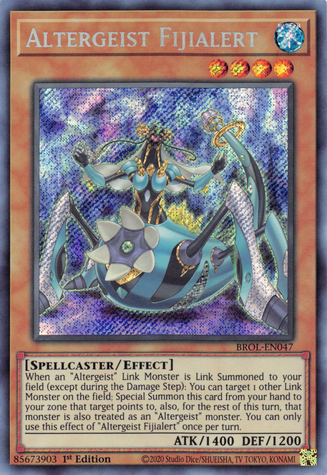 Altergeist Fijialert [BROL-EN047] Secret Rare | Pegasus Games WI