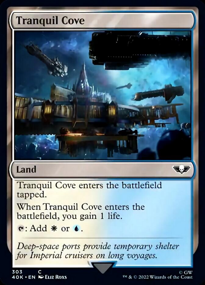 Tranquil Cove (Surge Foil) [Warhammer 40,000] | Pegasus Games WI