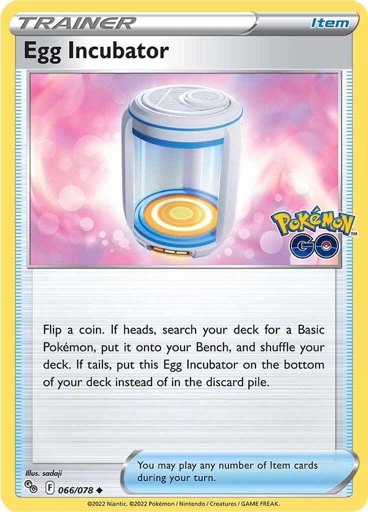 Egg Incubator (066/078) [Pokémon GO] | Pegasus Games WI