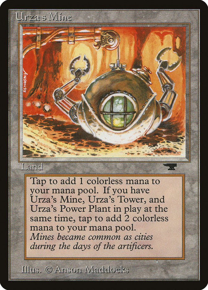 Urza's Mine (Orange Background) [Antiquities] | Pegasus Games WI