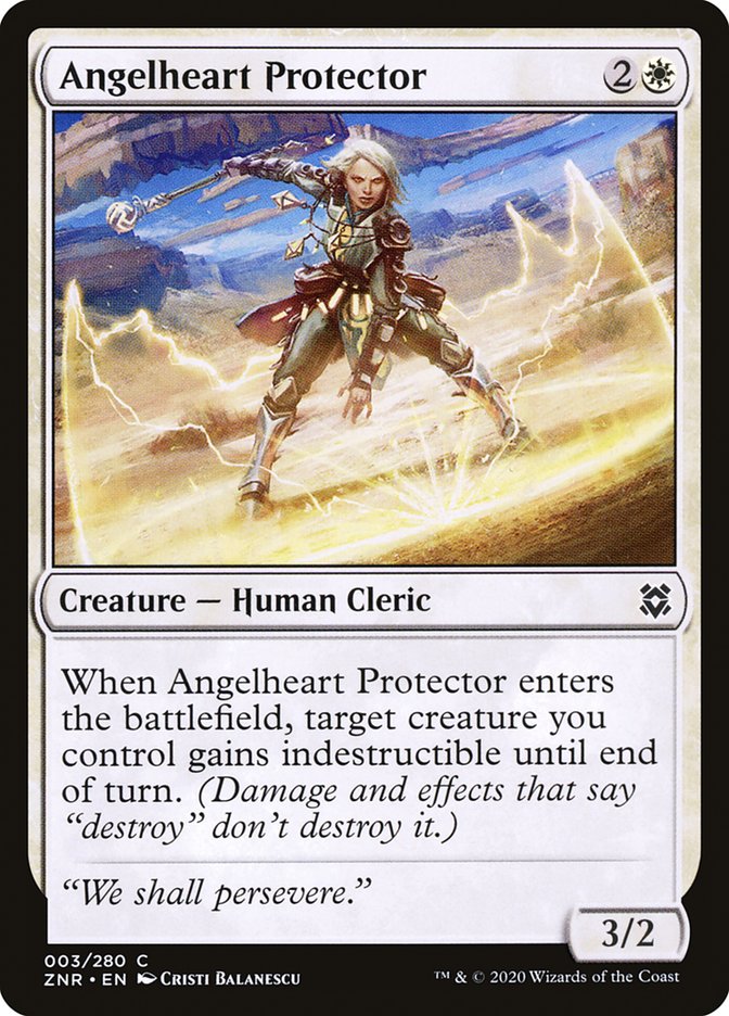 Angelheart Protector [Zendikar Rising] | Pegasus Games WI