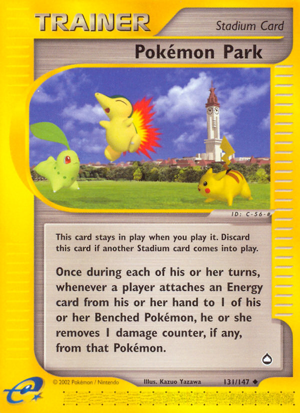 Pokemon Park (131/147) [Aquapolis] | Pegasus Games WI