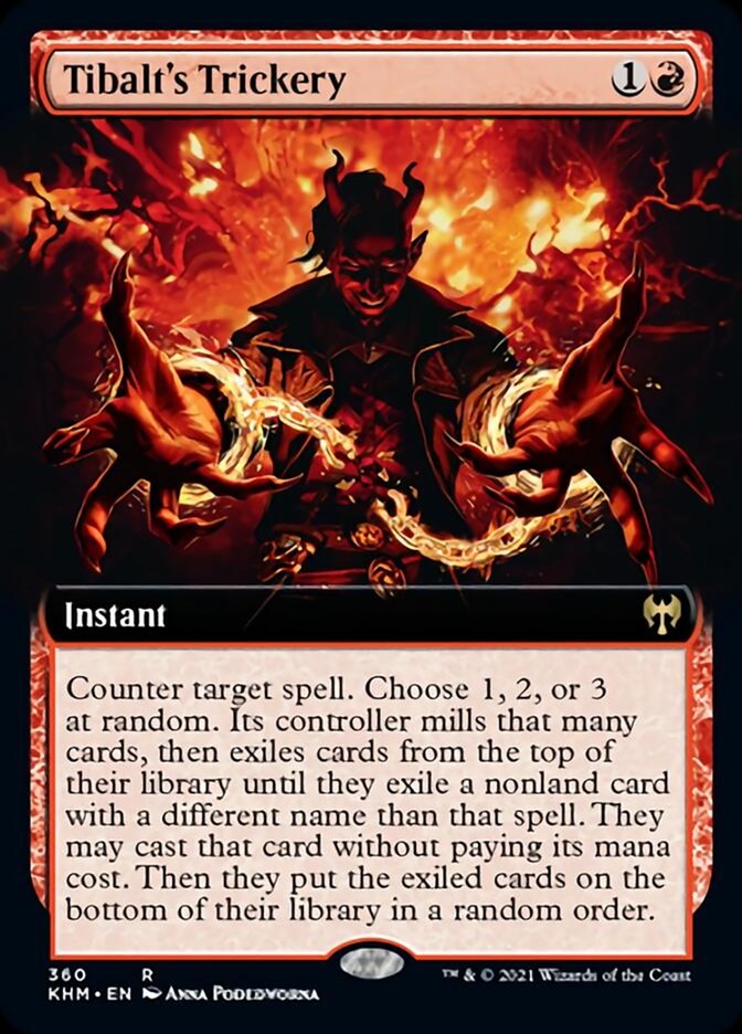 Tibalt's Trickery (Extended Art) [Kaldheim] | Pegasus Games WI