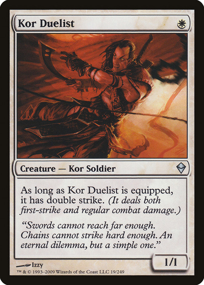 Kor Duelist [Zendikar] | Pegasus Games WI