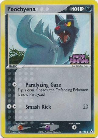 Poochyena (80/110) (Stamped) [EX: Holon Phantoms] | Pegasus Games WI