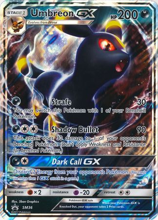 Umbreon GX (SM36) (Jumbo Card) [Sun & Moon: Black Star Promos] | Pegasus Games WI