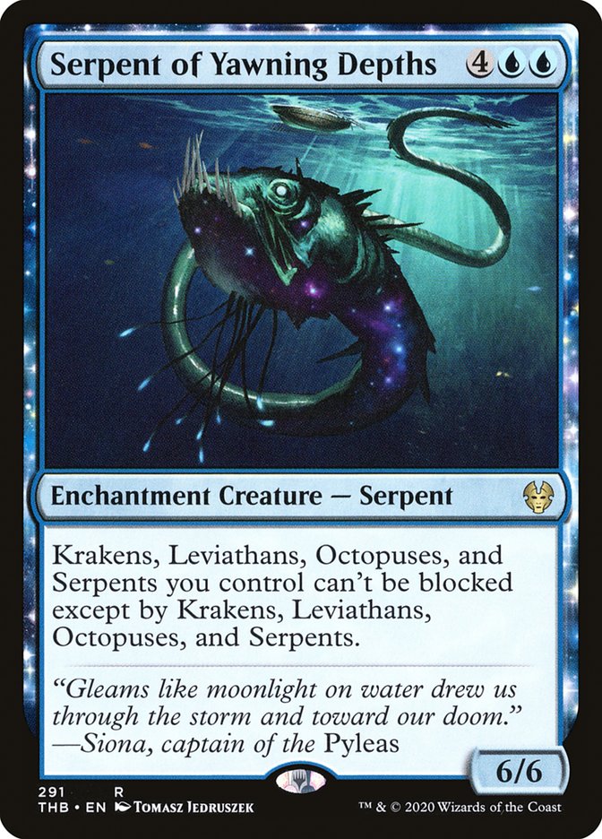 Serpent of Yawning Depths [Theros Beyond Death] | Pegasus Games WI
