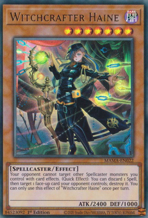 Witchcrafter Haine [MAMA-EN022] Ultra Rare | Pegasus Games WI