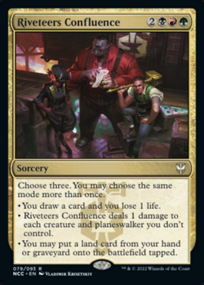 Riveteers Confluence [Streets of New Capenna Commander] | Pegasus Games WI