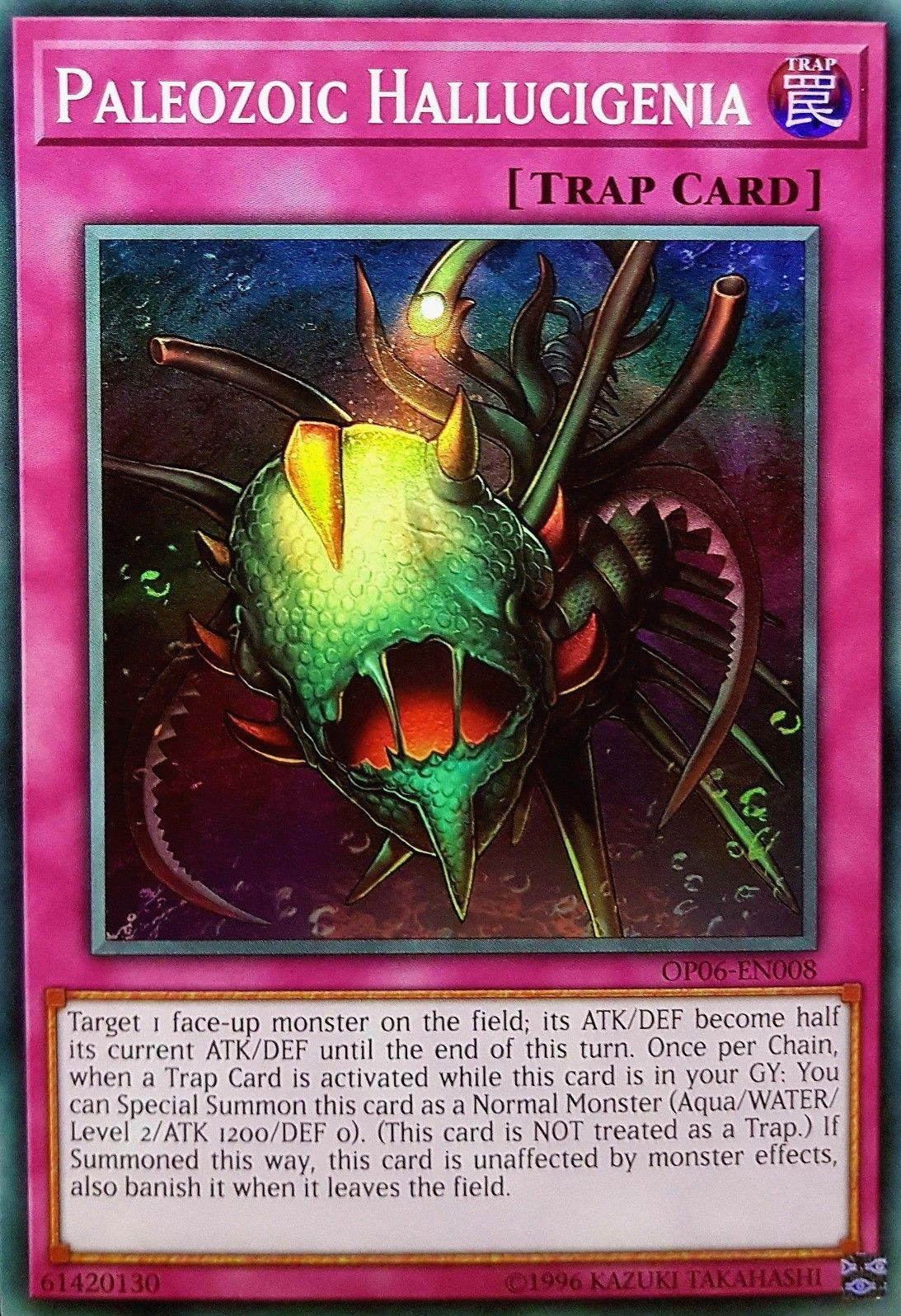 Paleozoic Hallucigenia [OP06-EN008] Super Rare | Pegasus Games WI