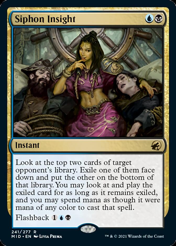 Siphon Insight [Innistrad: Midnight Hunt] | Pegasus Games WI