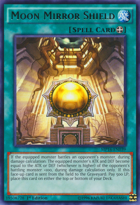 Moon Mirror Shield [MP16-EN039] Rare | Pegasus Games WI