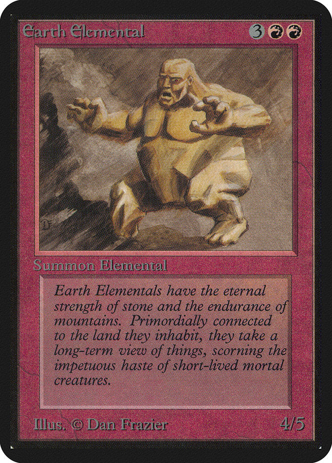 Earth Elemental [Alpha Edition] | Pegasus Games WI
