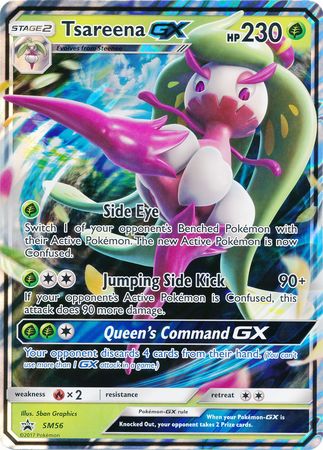 Tsareena GX (SM56) (Jumbo Card) [Sun & Moon: Black Star Promos] | Pegasus Games WI
