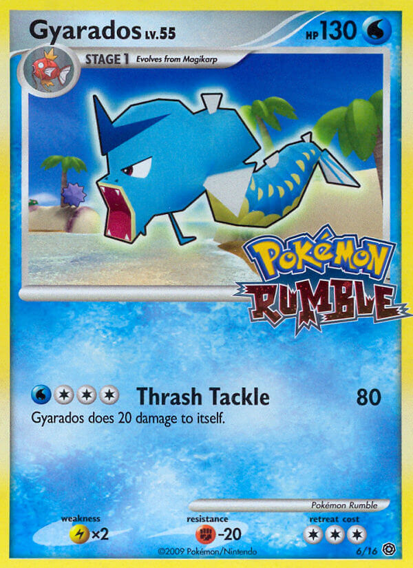 Gyarados (6/16) [Pokémon Rumble] | Pegasus Games WI