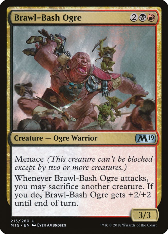 Brawl-Bash Ogre [Core Set 2019] | Pegasus Games WI