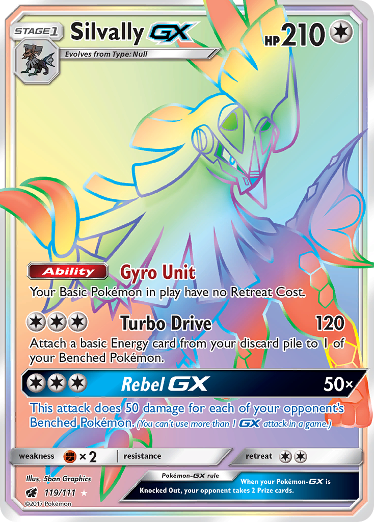 Silvally GX (119/111) [Sun & Moon: Crimson Invasion] | Pegasus Games WI