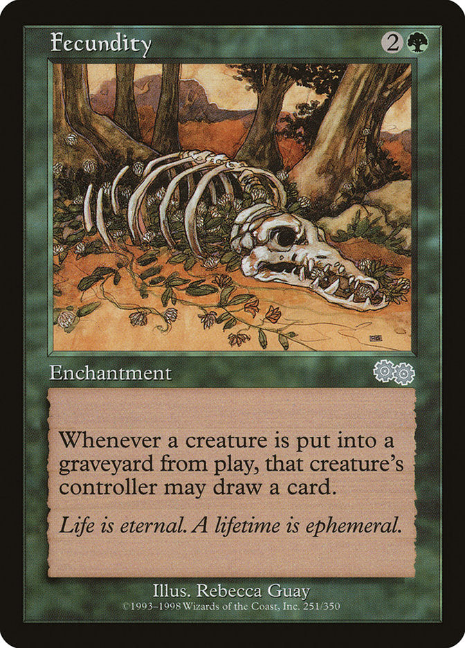 Fecundity [Urza's Saga] | Pegasus Games WI