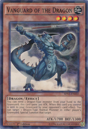 Vanguard of the Dragon (Shatterfoil) [BP03-EN060] Rare | Pegasus Games WI