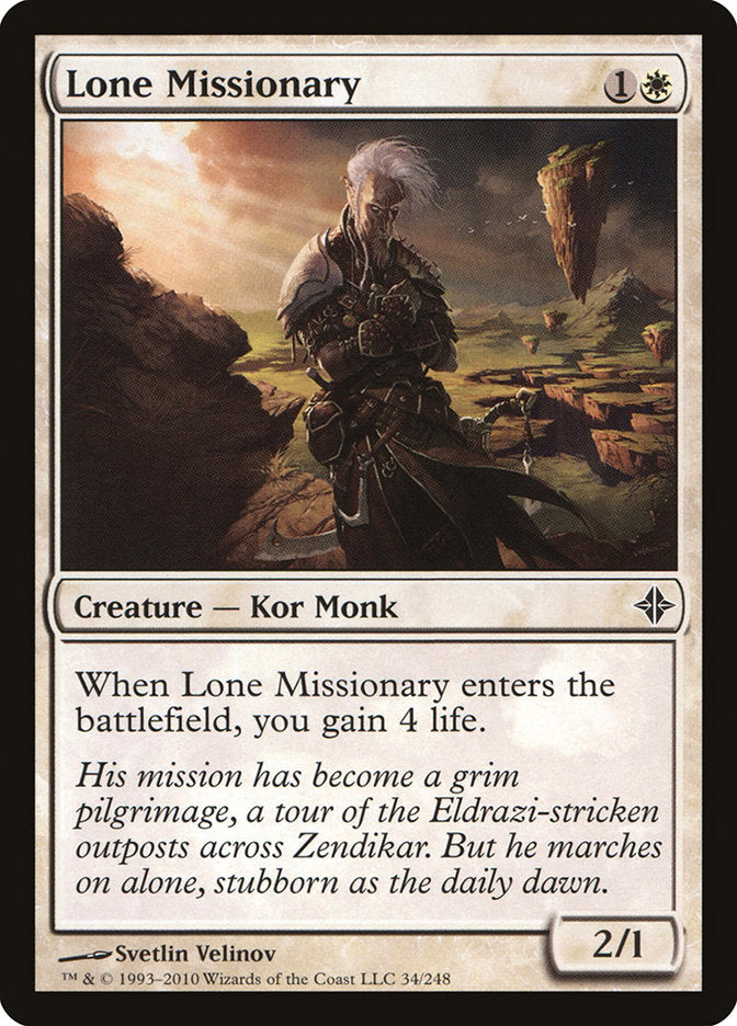 Lone Missionary [Rise of the Eldrazi] | Pegasus Games WI