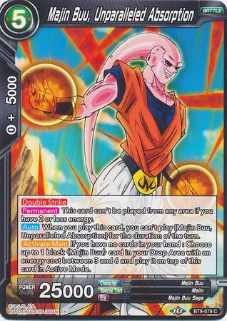 Majin Buu, Unparalleled Absorption [BT9-078] | Pegasus Games WI