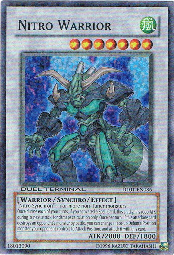 Nitro Warrior [DT01-EN086] Super Rare | Pegasus Games WI