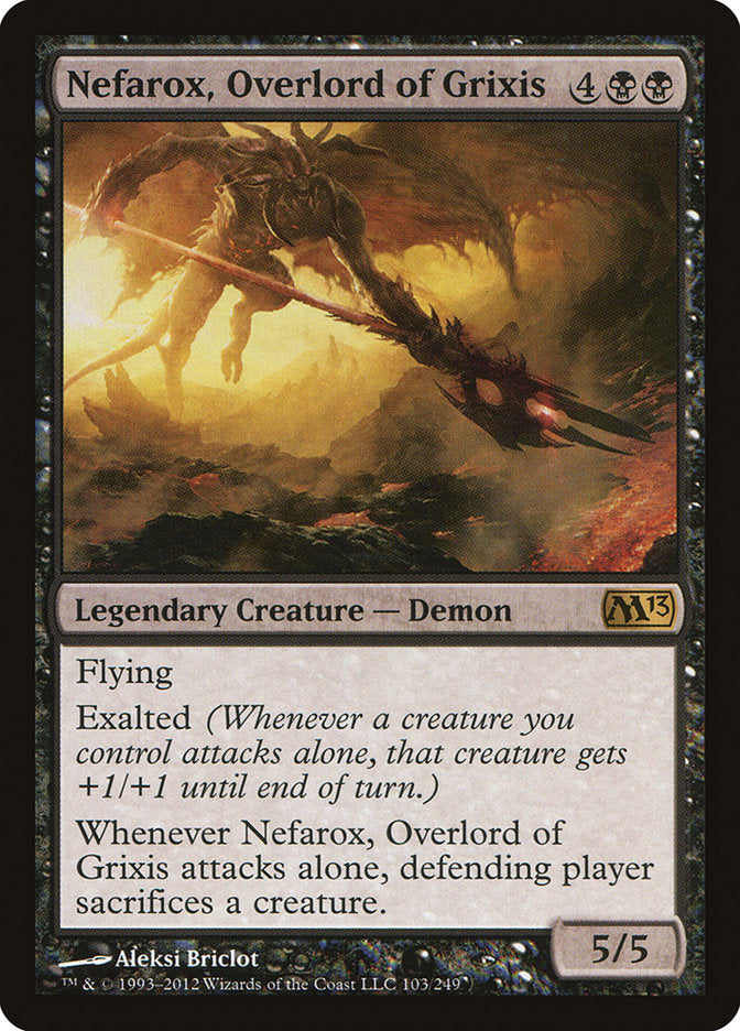 Nefarox, Overlord of Grixis [Magic 2013] | Pegasus Games WI