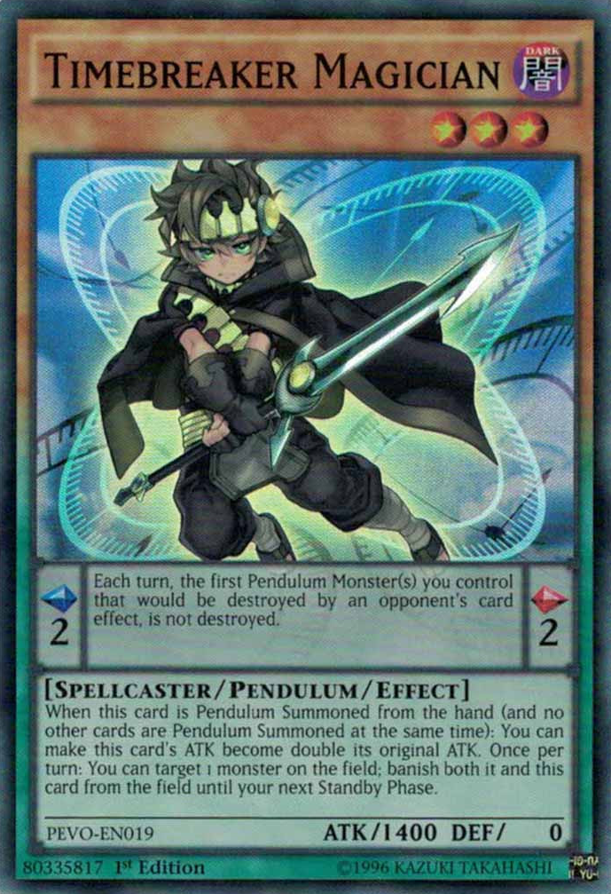 Timebreaker Magician [PEVO-EN019] Super Rare | Pegasus Games WI