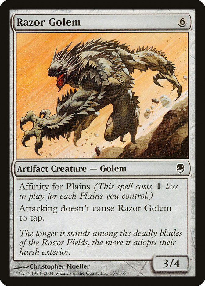 Razor Golem [Darksteel] | Pegasus Games WI