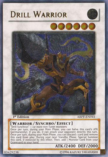 Drill Warrior (UTR) [ABPF-EN041] Ultimate Rare | Pegasus Games WI