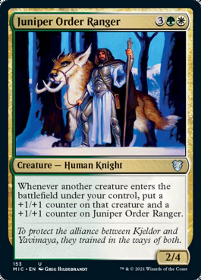 Juniper Order Ranger [Innistrad: Midnight Hunt Commander] | Pegasus Games WI